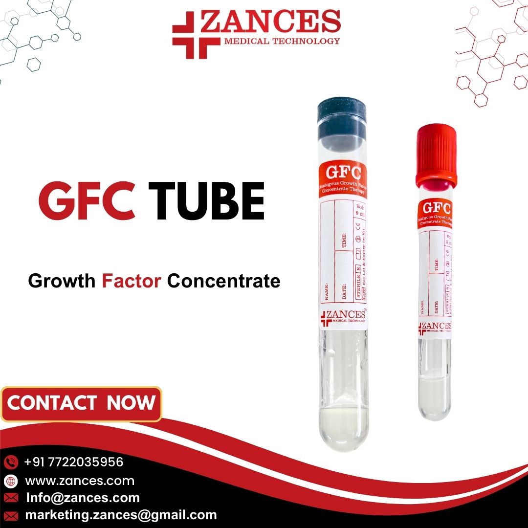 GFC Tubes: A Breakthrough in Growth Factor Concentrate Therapy