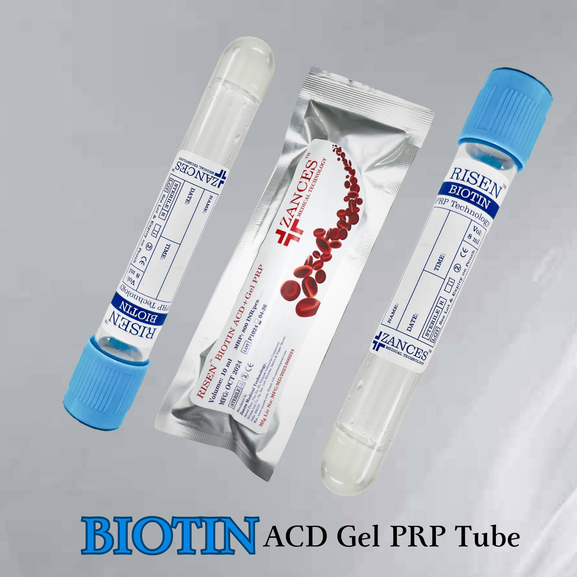 Biotin ACD Gel PRP Tube