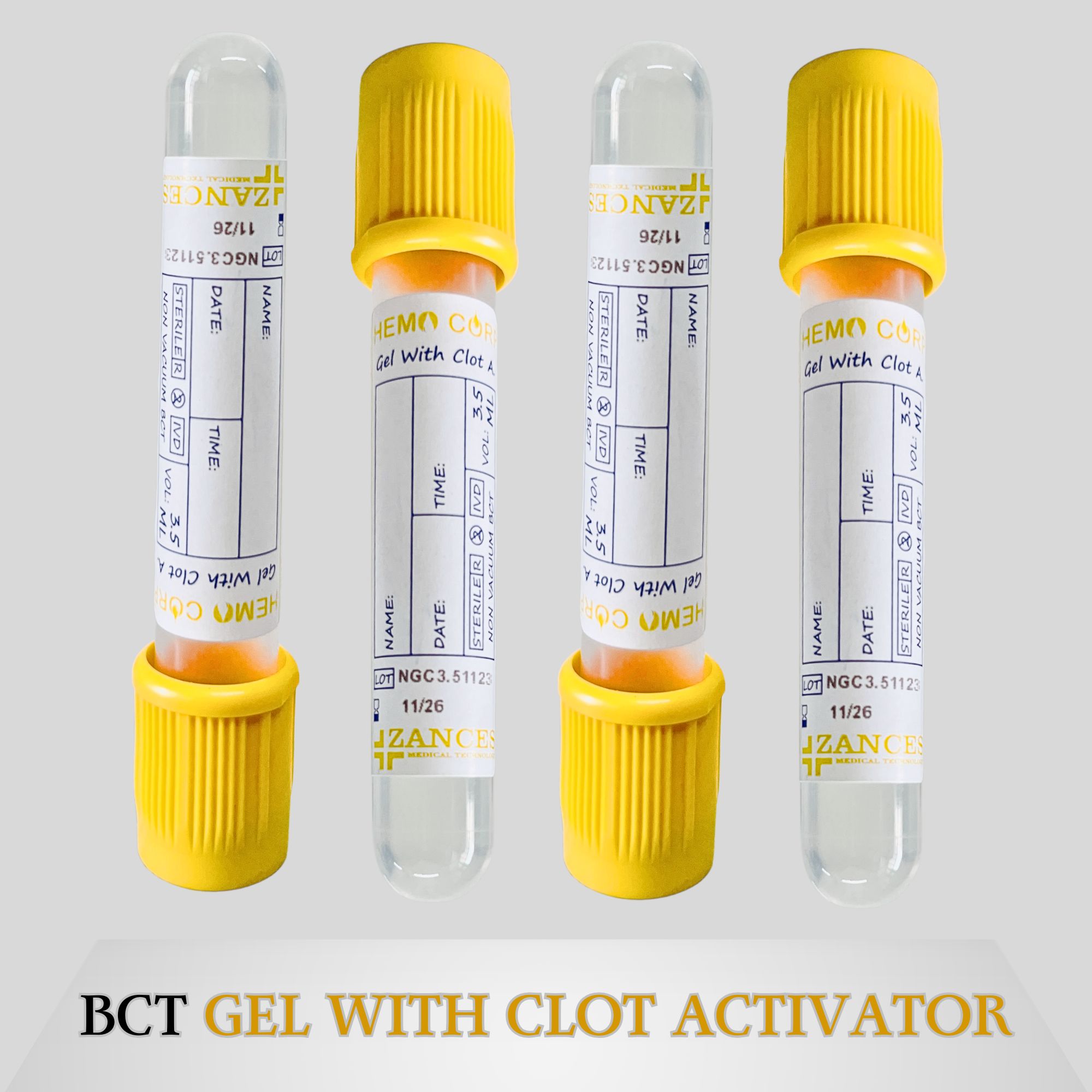 Gel With Clot Activator